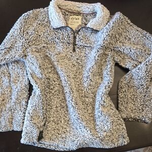 Dylan True Grit Womens Pullover Sherpa Style Sweater